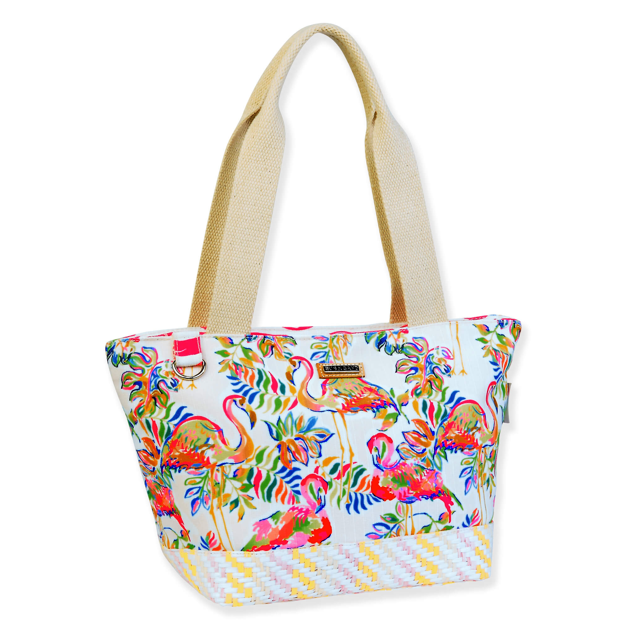 Tropic Bohemian Paradise, Medium Tote | SNS6721 | Side View