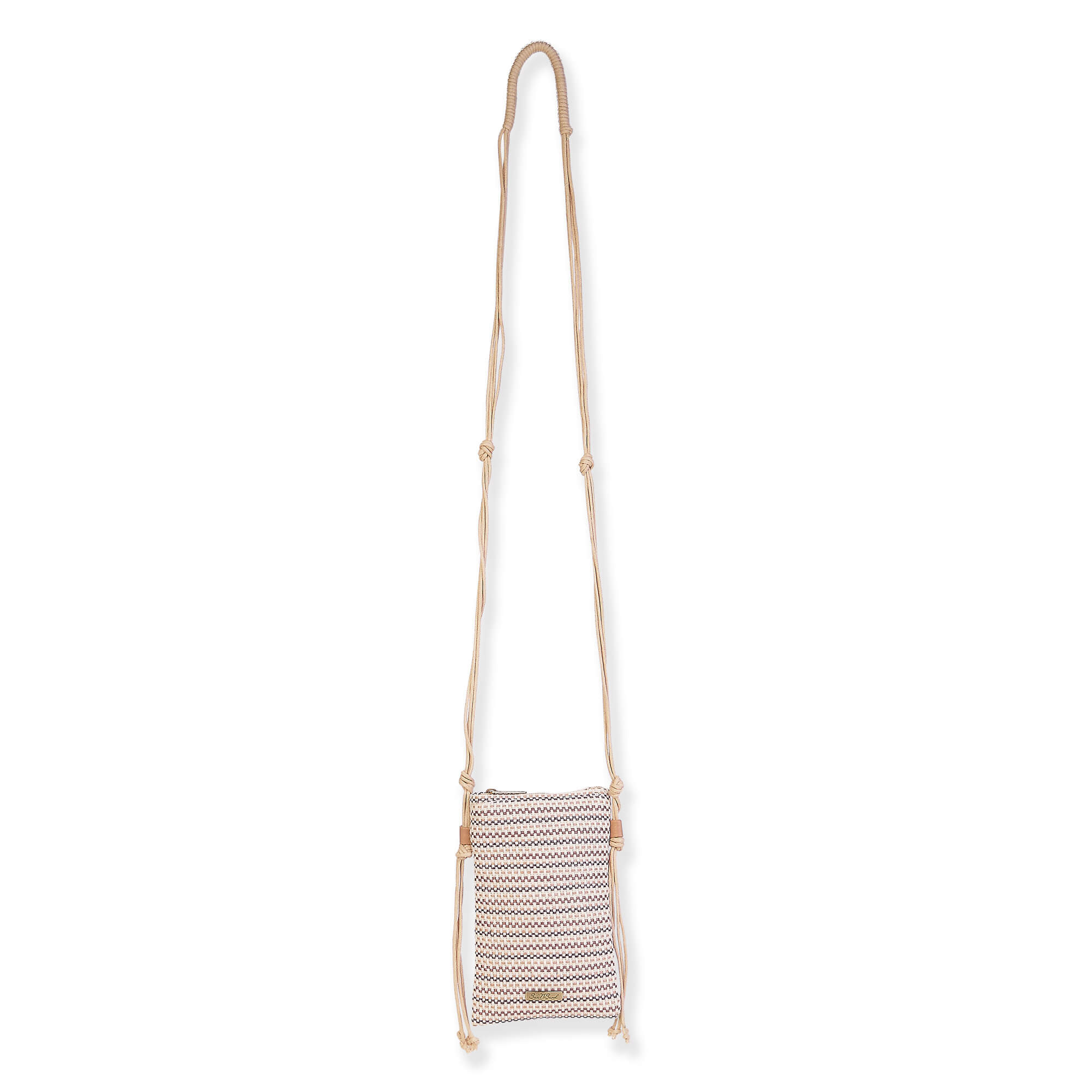Natural Multi, Poly Straw Crossbody | CE6719 A