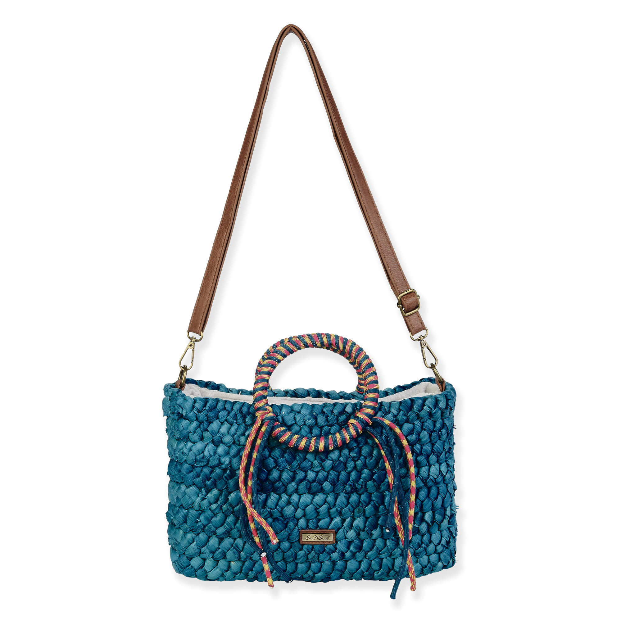 Blue, Corn Husk Crossbody | CE6687 B
