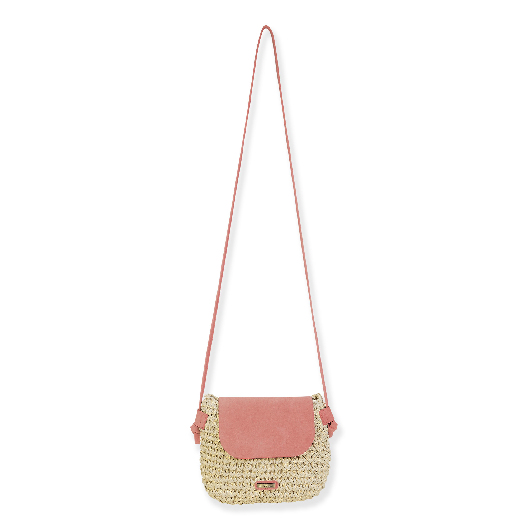 Coral, Paper Straw Crossbody | CE6726 A