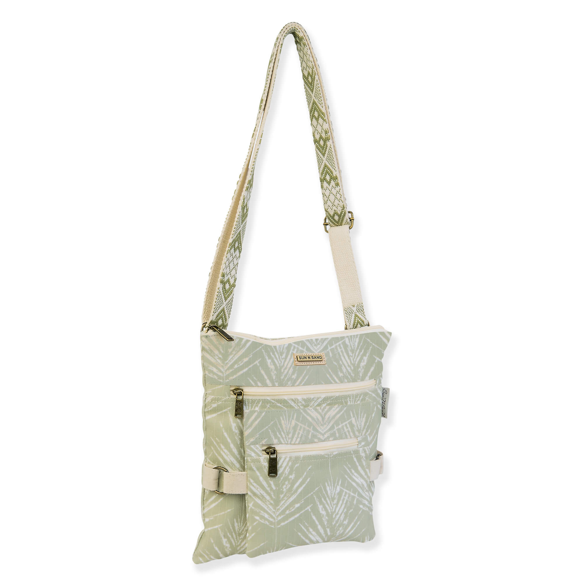 Subtle Summer Palm, Crossbody | SNS6781 | Side View
