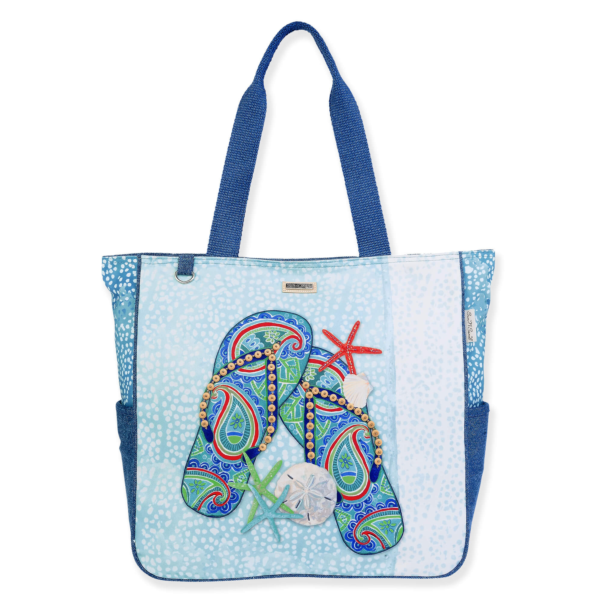 Tropical Flip Flop, Shoulder Tote | SD4790