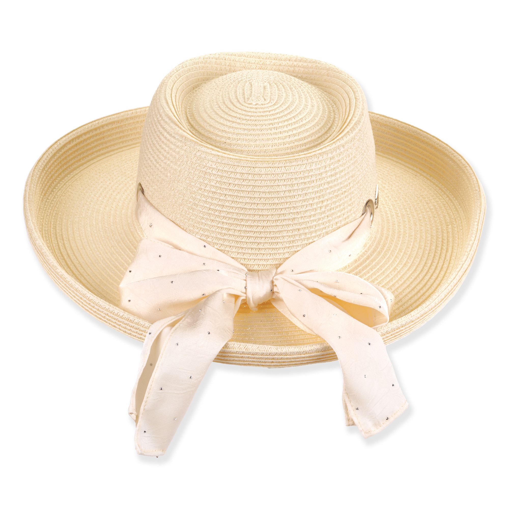 Womens Gambler Hat | Adjustable | UPF 50+ | Sun N Sand | HH3450 A | Back View