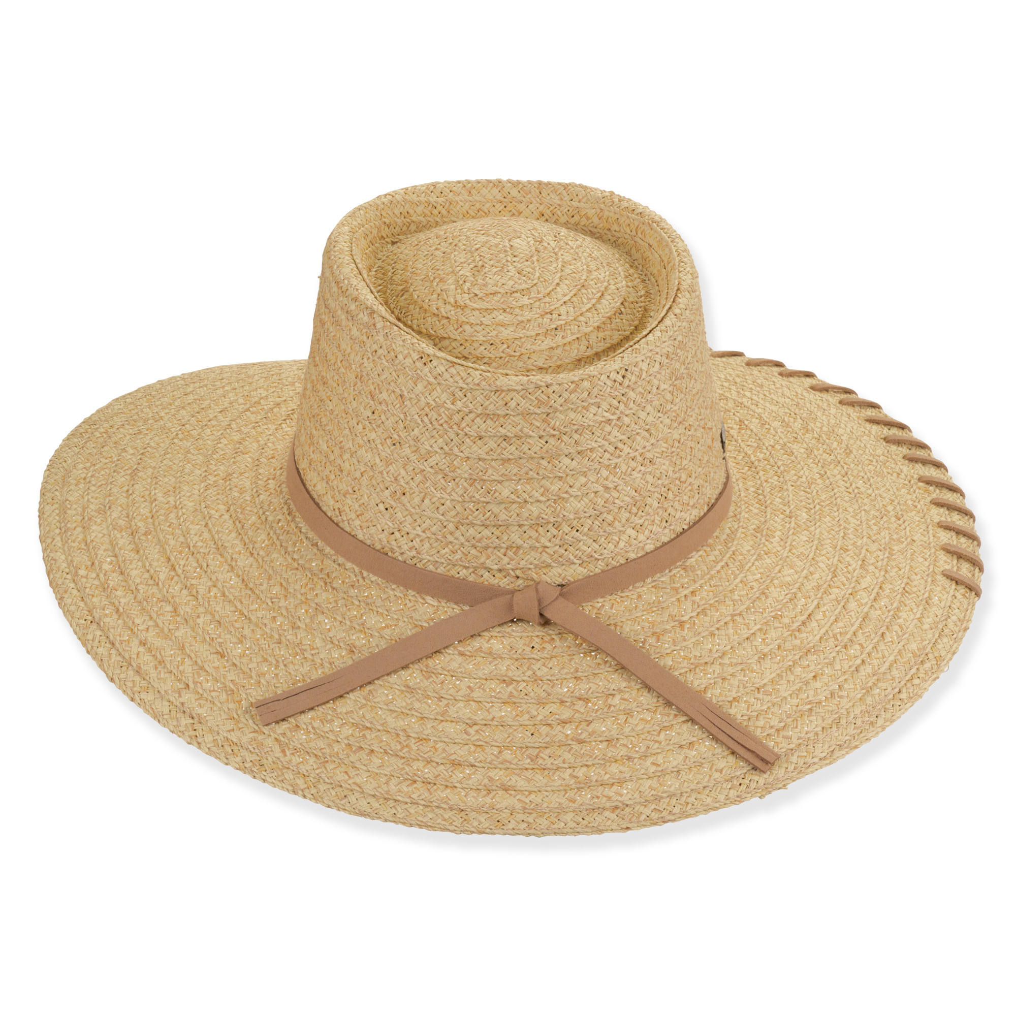 Womens Gambler Hat | Adjustable | UPF 50+ | Sun N Sand | HH3455 A | Back View