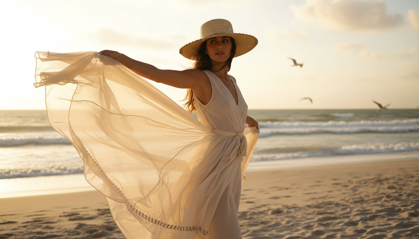 Front angled view of the Sun N Sand gambler hat in natural straw, featuring wide curved brim and adjustable design for UPF protection