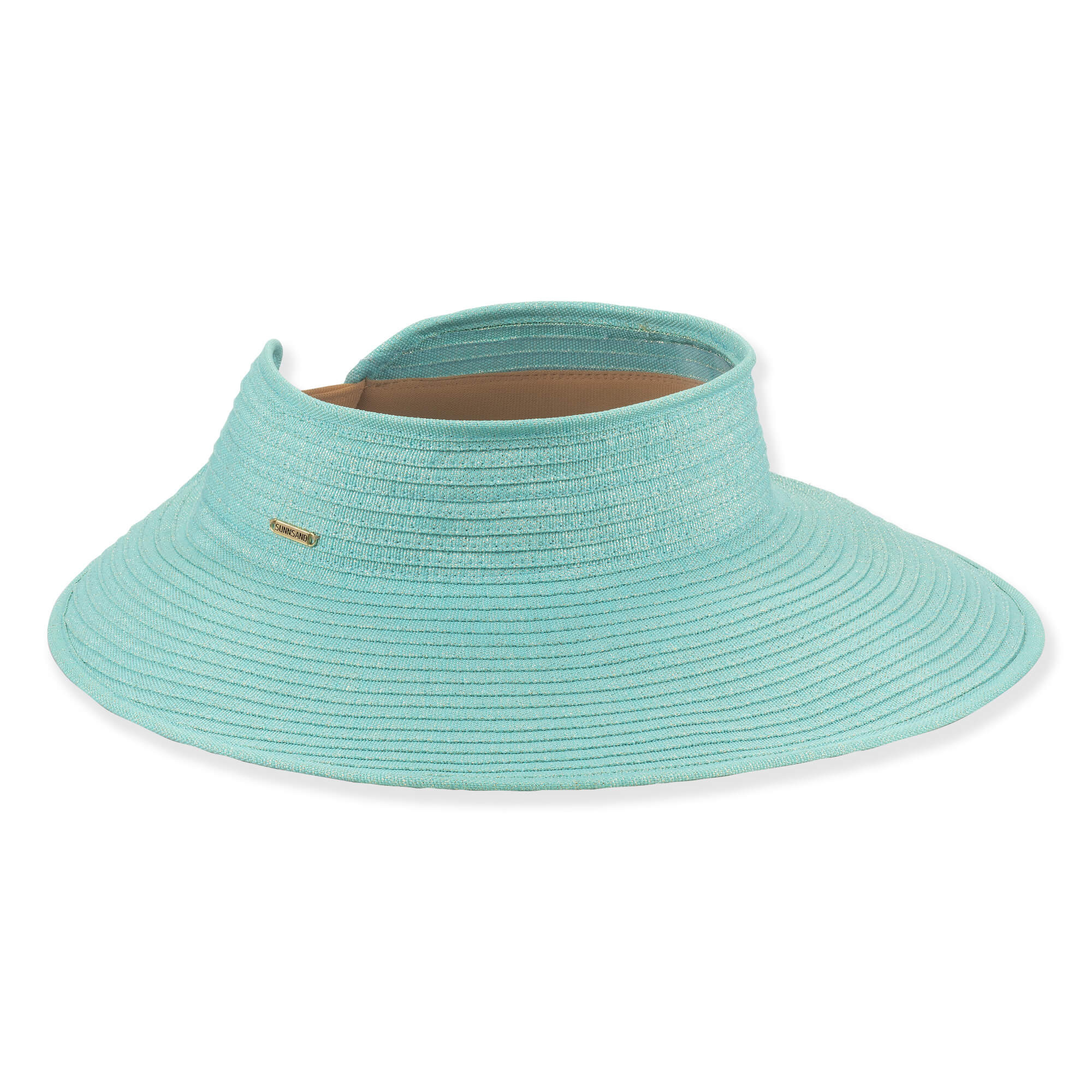 Womens Packable Rollup Visor | Adjustable Hook and Loop | UPF 50+ | Sun N Sand | HH3553 B