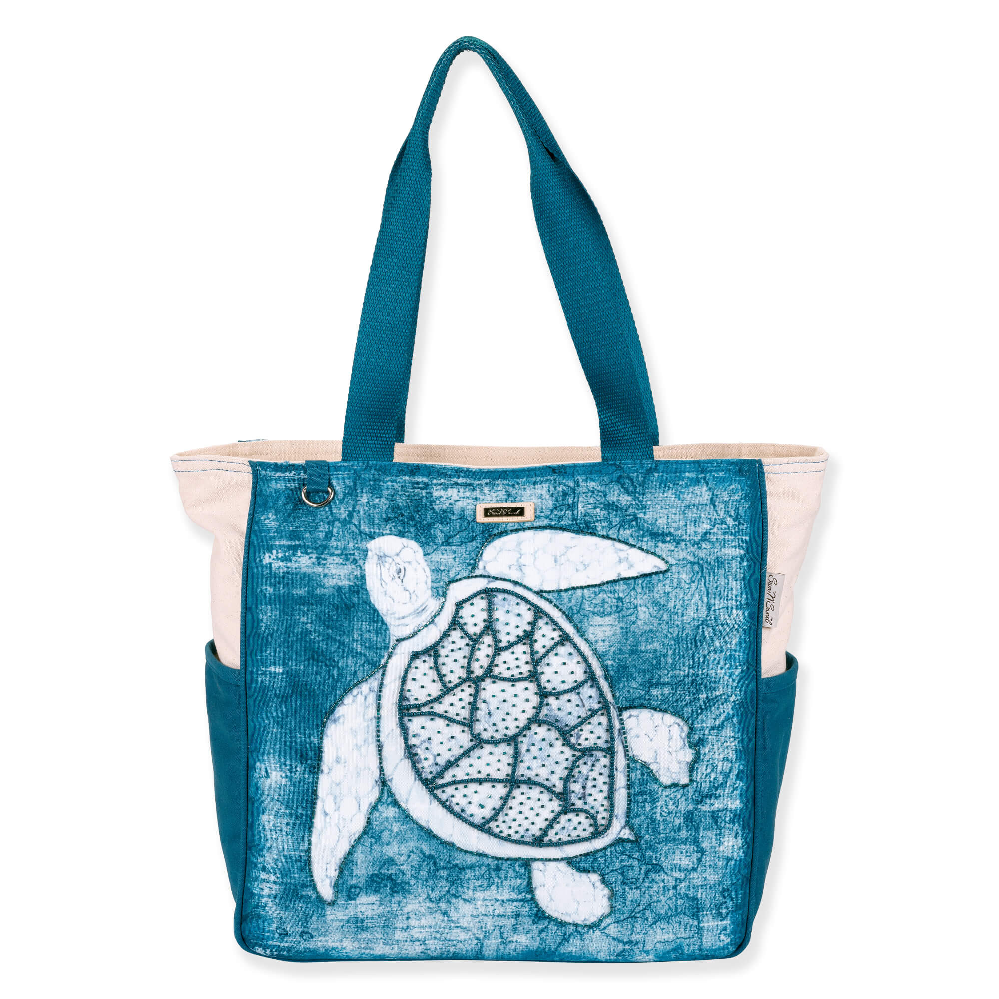 Saltwater Exploration - Shoulder Tote - Paul Brent - PB9730 B - 18"x 5.25"x 15"