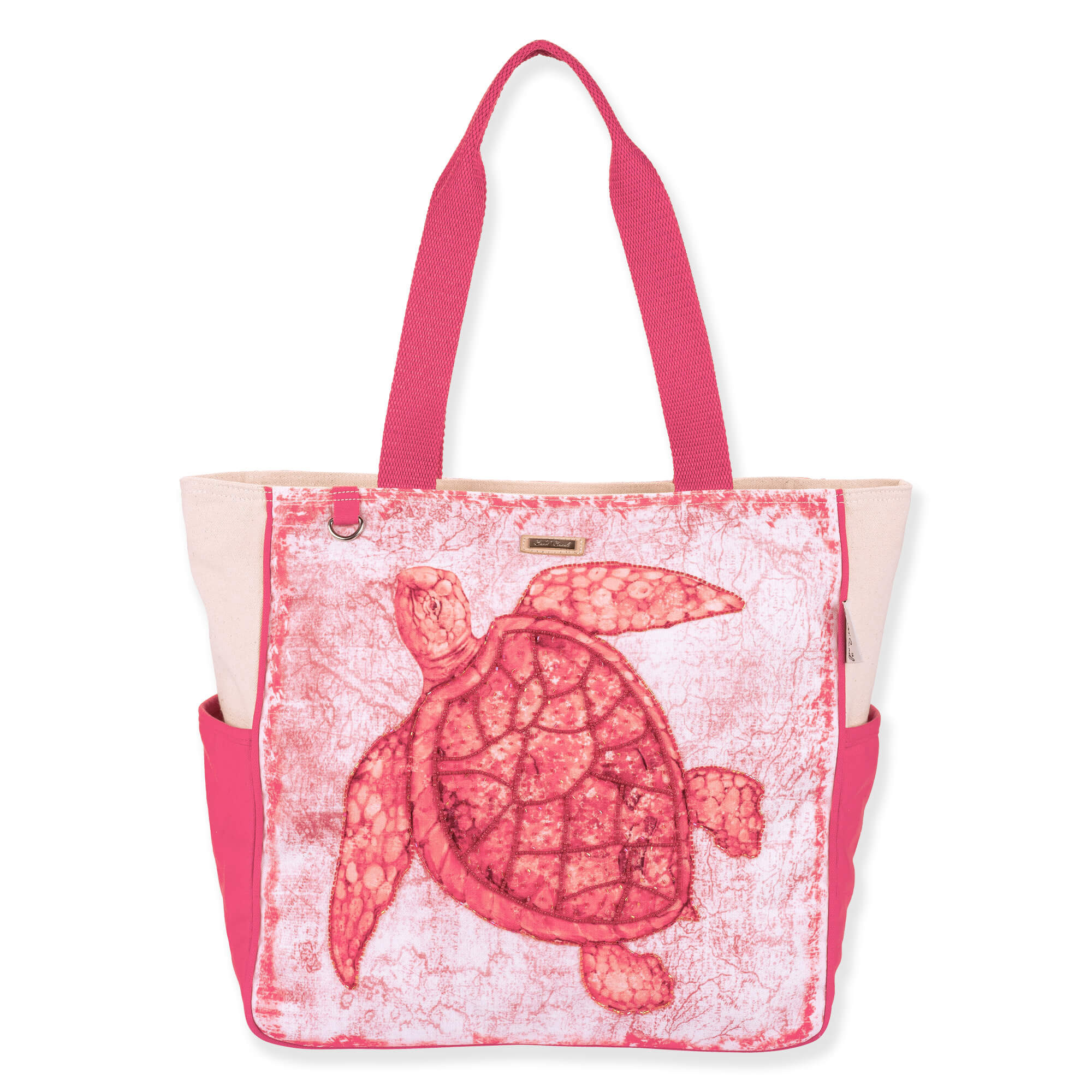 Saltwater Exploration - Shoulder Tote - Paul Brent - PB9730 A - 18"x 5.25"x 15"