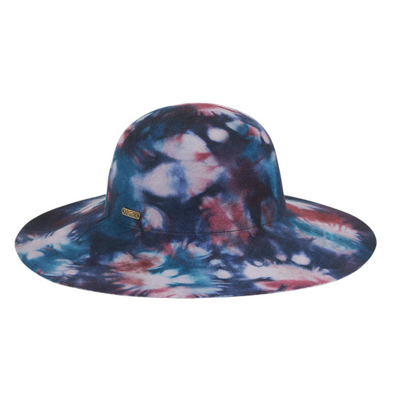 Wool Felt Floppy with Self Trim | Grey