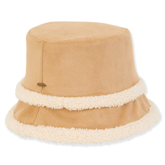 Tan Fashion Fabrics Bucket Hat