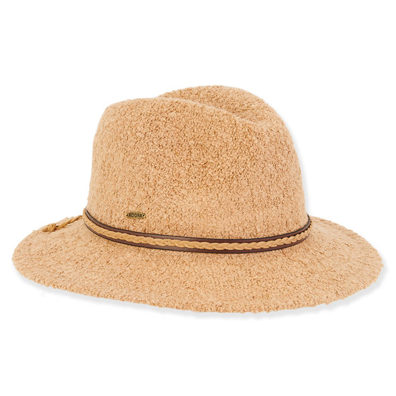 Light Brown Fashion Fabrics Safari Hat