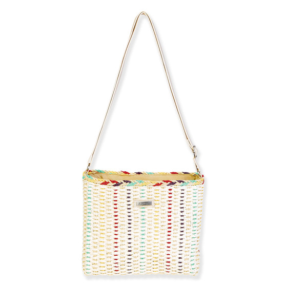 Ivory, Paper Straw Crossbody | CE6713 A