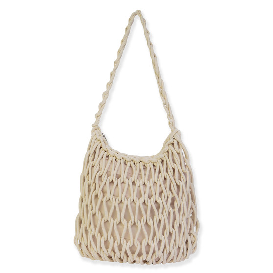 Natural, Cotton Handbag | CE6649 A