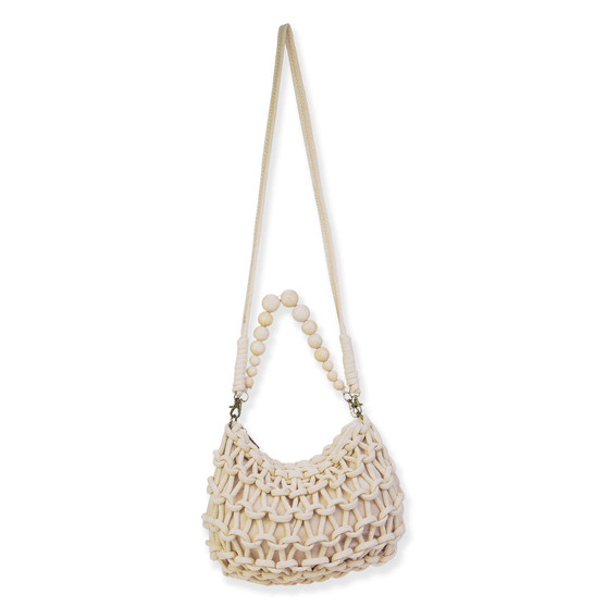 Natural, Cotton Shoulder Tote | CE6648 A