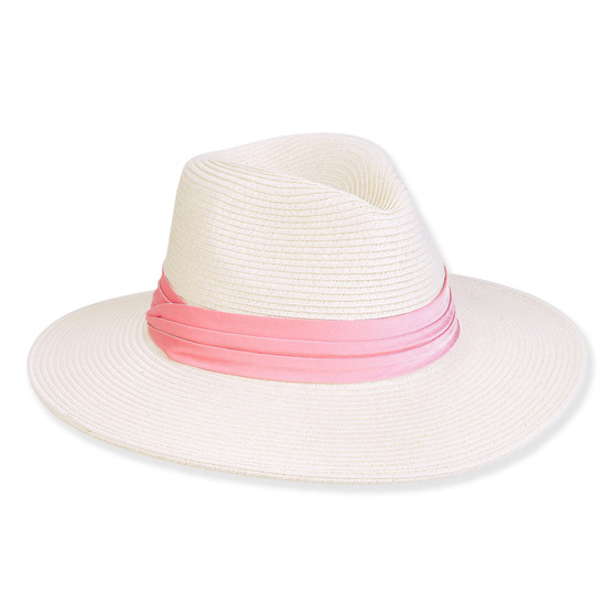 Women's Pink, Paperbraid Safari, Brim 3" | Sun N Sand | HH3265 C