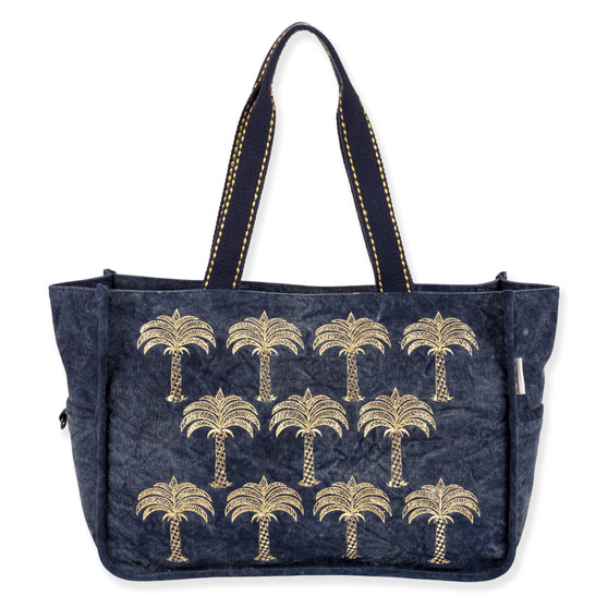 Metallic Palms | Shoulder Tote | Sun N Sand | SNS7070 A