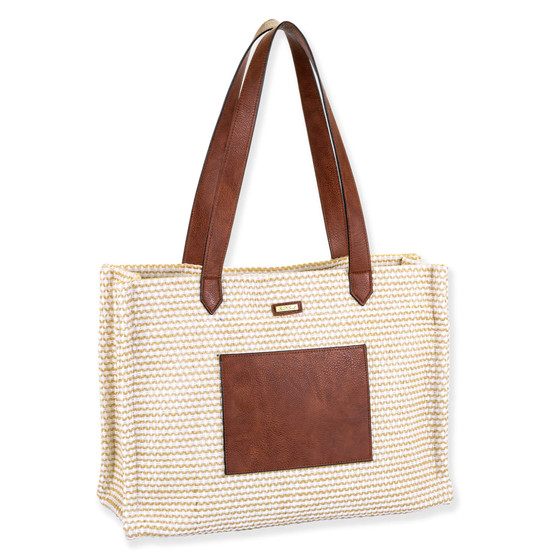 Drift Wind - Shoulder Tote - Sun N Sand - CE6812 A | Side View