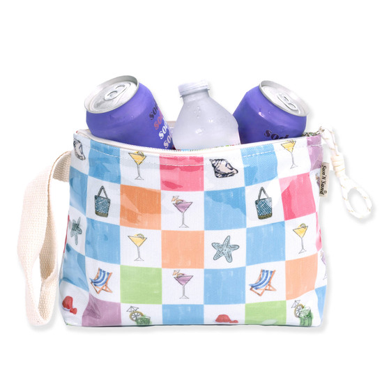 Sway Breeze - Wristlet - Sun N Sand - Water-Resistant Cooler Tote - CE6890 A
