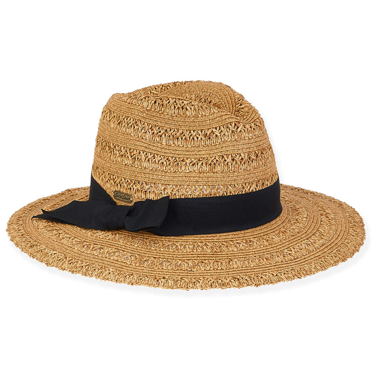 Tan Paper Straw Safari Hat