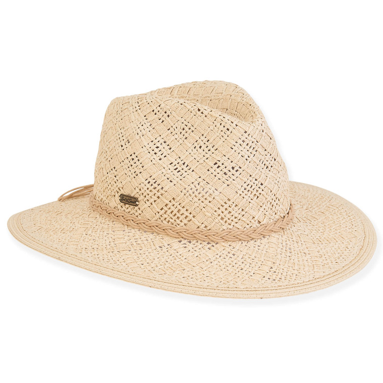 Natural Paper Straw Safari Hat