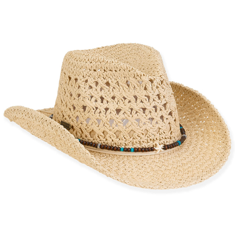 Natural Paper Straw Safari Hat