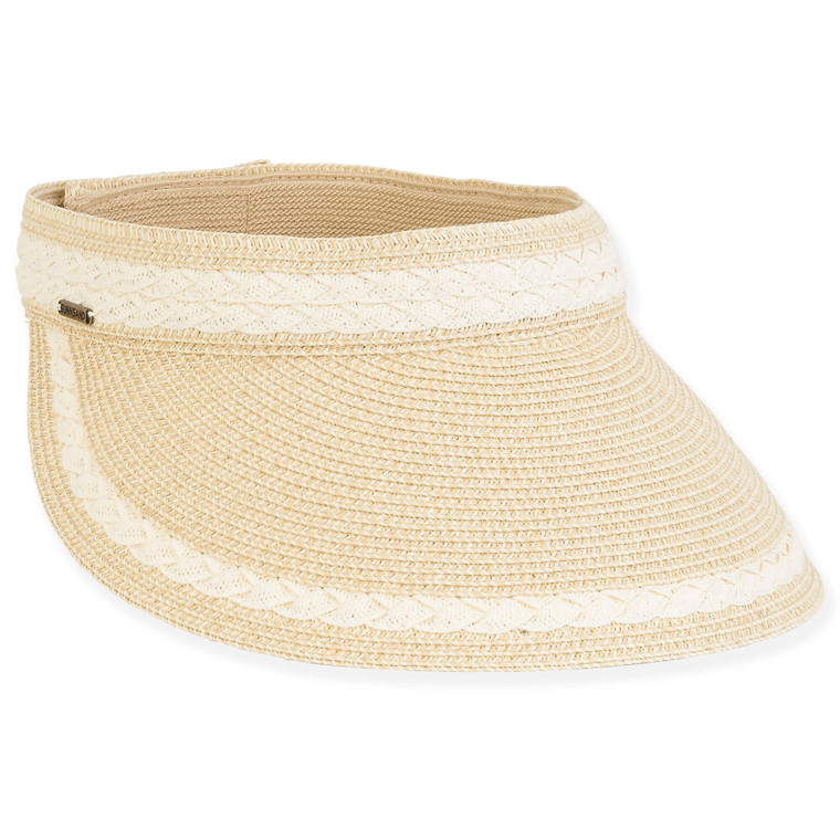 Ivory Spring Sun Visor