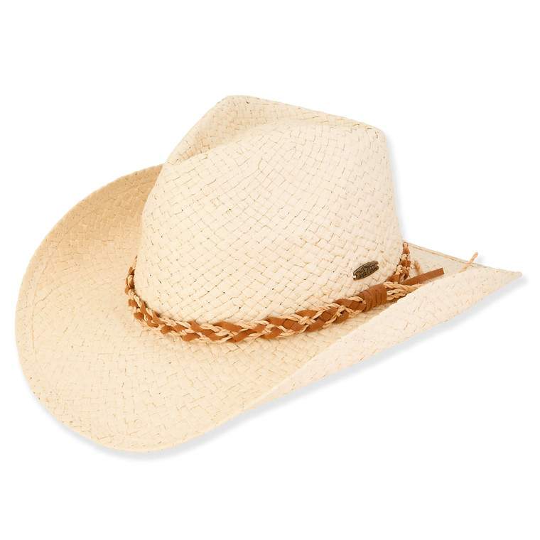  Men's Paper Straw Western Hat