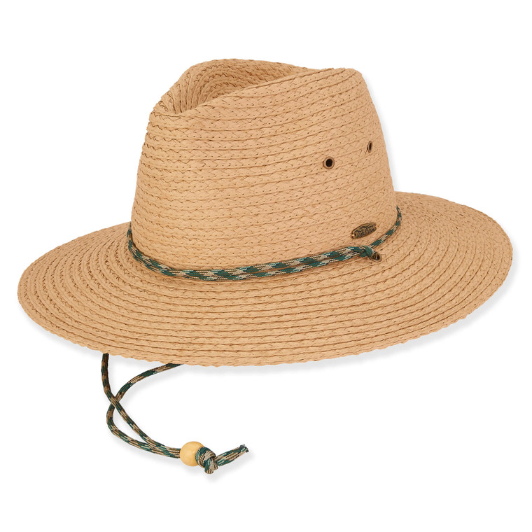 Men's Paper Straw Safari Hat