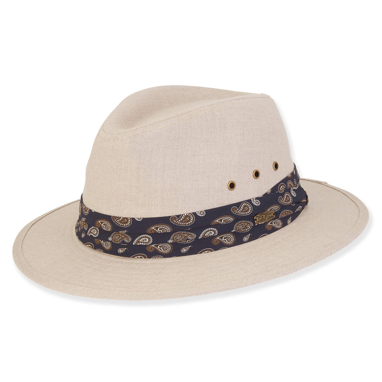 Men's Paper Straw Safari Hat