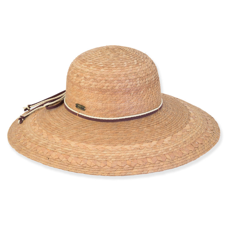 Natural Raffia Safari Hat