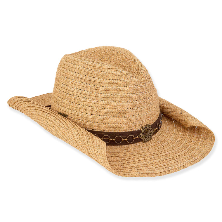 Paper Straw Western Hat