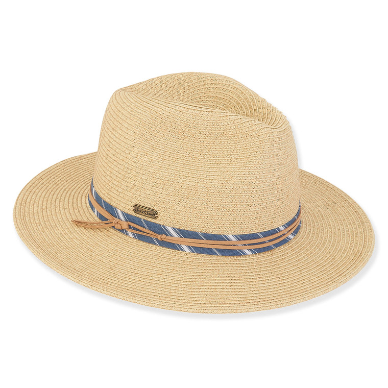 Natural - Paper Braid Safari Hat