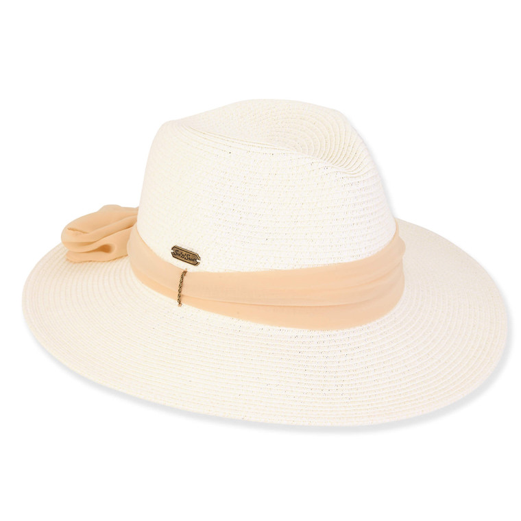 Ivory - Paper Braid Safari Hat