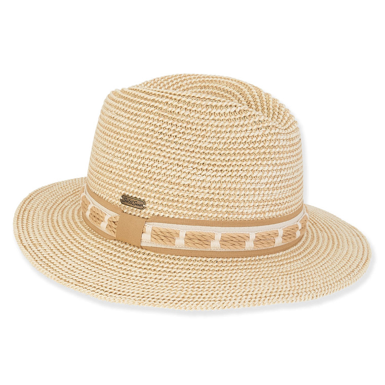 Natural - Paper Braid Safari Hat