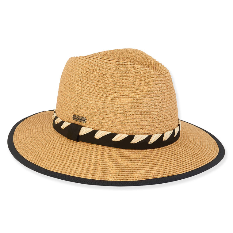 Tan - Paper Braid Safari Hat