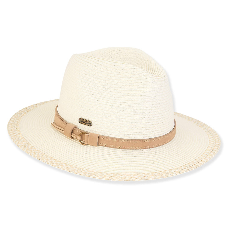 Ivory - Paper Braid Safari Hat
