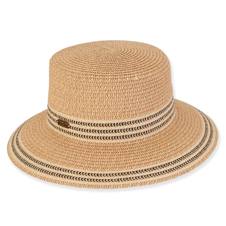 Natural - Paper Braid Bucket Hat