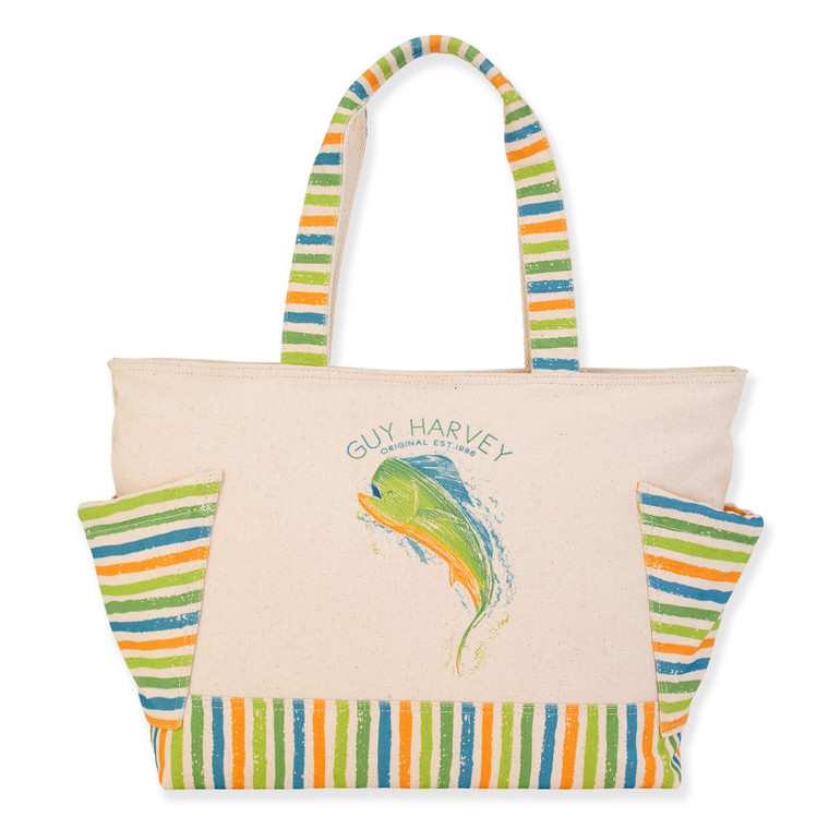 Front - Guy Harvey Shoulder Tote