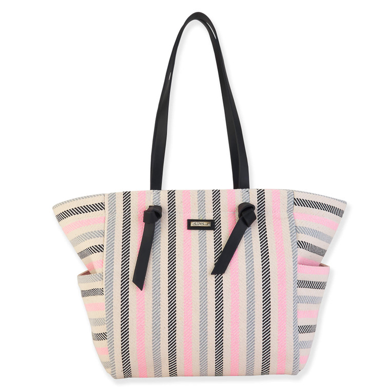 Pink - Beach Casuals Shoulder Tote