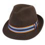 Maple Wool Felt Fedora | Brown