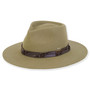 Green Wool Felt Safari Hat