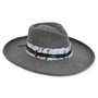 Grey Wool Felt Safari Hat