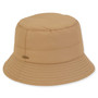 Light Brown Fashion Fabrics Bucket Hat