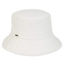 White Fashion Fabrics Bucket Hat