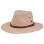 Beige Poly Cotton Safari Hat