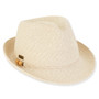 Paper Braid Fedora Hat 