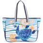 SEASIDE TREASURES OVERSIZED TOTE| 21 x 5.5 x 15.5