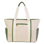 Beaded Palm, Shoulder Tote | SNS6690 | Back View