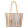 Gold, Poly Mesh Shoulder Tote | CE6619 B