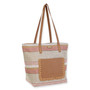 Ivory, PP Shoulder Tote | CE6668 A | Side View